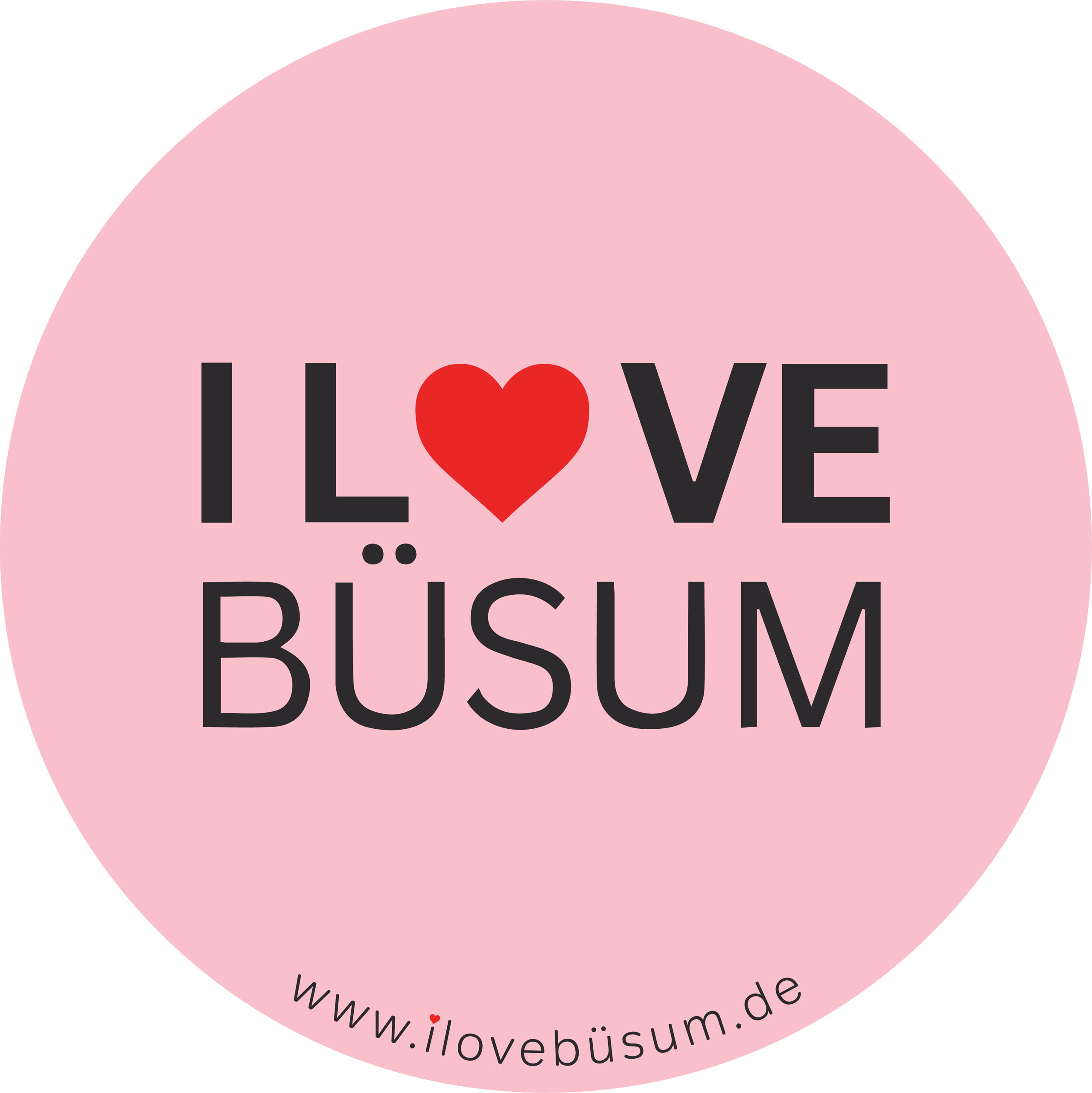 Stickerdesign // I Love Büsum